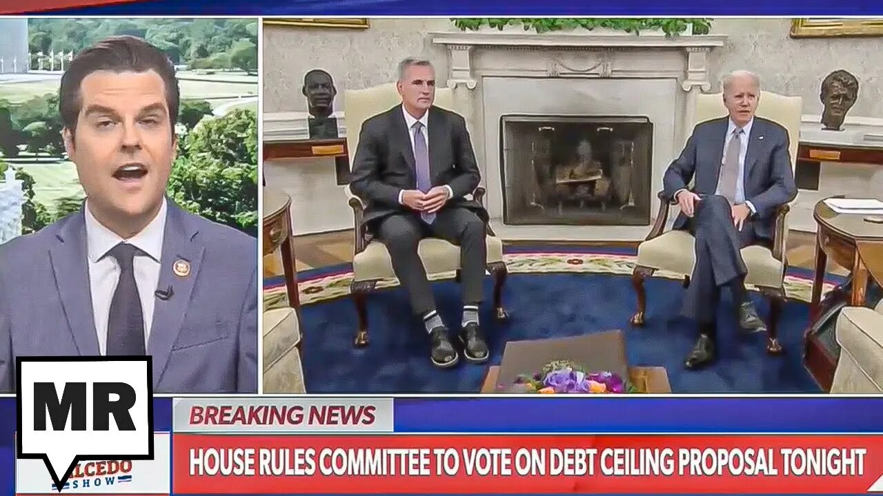 Gaetz Threatens To Remove McCarthy As Speaker If He Passes Debt Ceiling Bill With Democrats