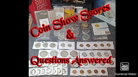 Spent Every Dime I Had! Great #coinshow Finds and I Answer Some Questions