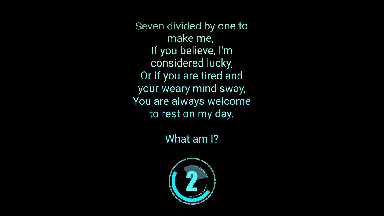 Riddles 101-7