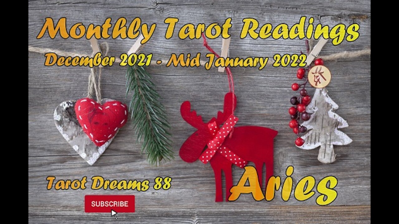 Aries December - Mid January 2022 | Prepare For The Big Change | Astrology #ARIES #TAROT