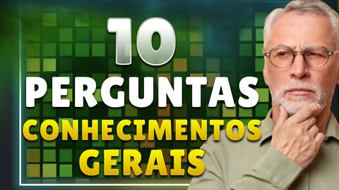 Quiz Conhecimentos Gerais. 10 Perguntas no estilo Show do Milhão [Quiz Desafio Virtual]