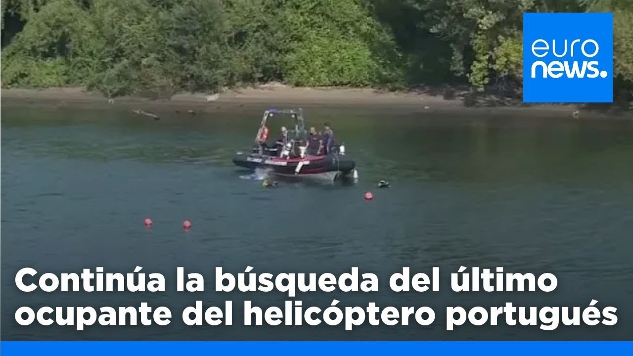 Se reanuda la búsqueda del soldado desaparecido en un accidente de helicóptero en Portugal