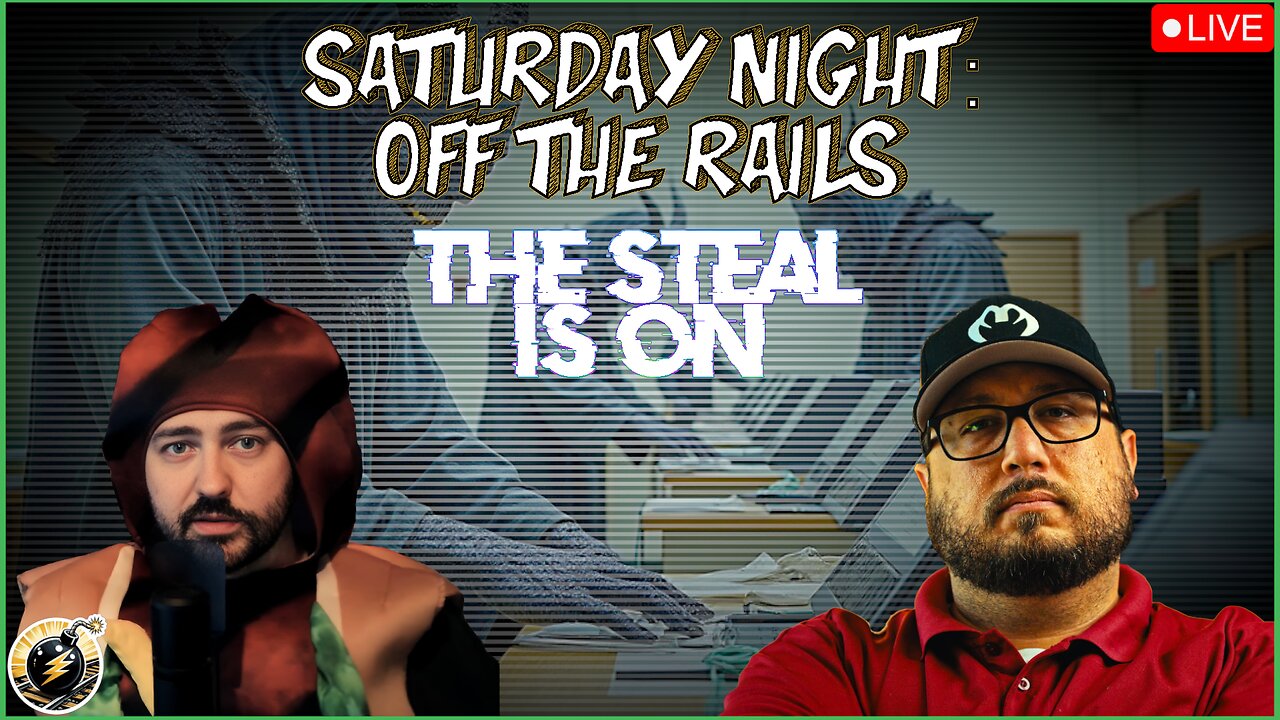 OFF THE RAILS #75 | 2024 Election STEAL is ON, voting machines FLIPPING votes + OTHER NEWS