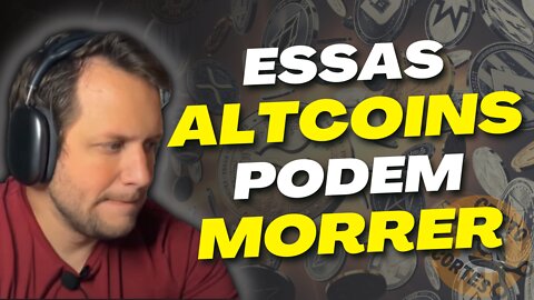 ALTCOINS JÁ CAIRAM MAIS DE 90%, VOCÊ PODE PERDER TODO SEU DINHEIRO NAS CRIPTOS - AUGUSTO BACKES