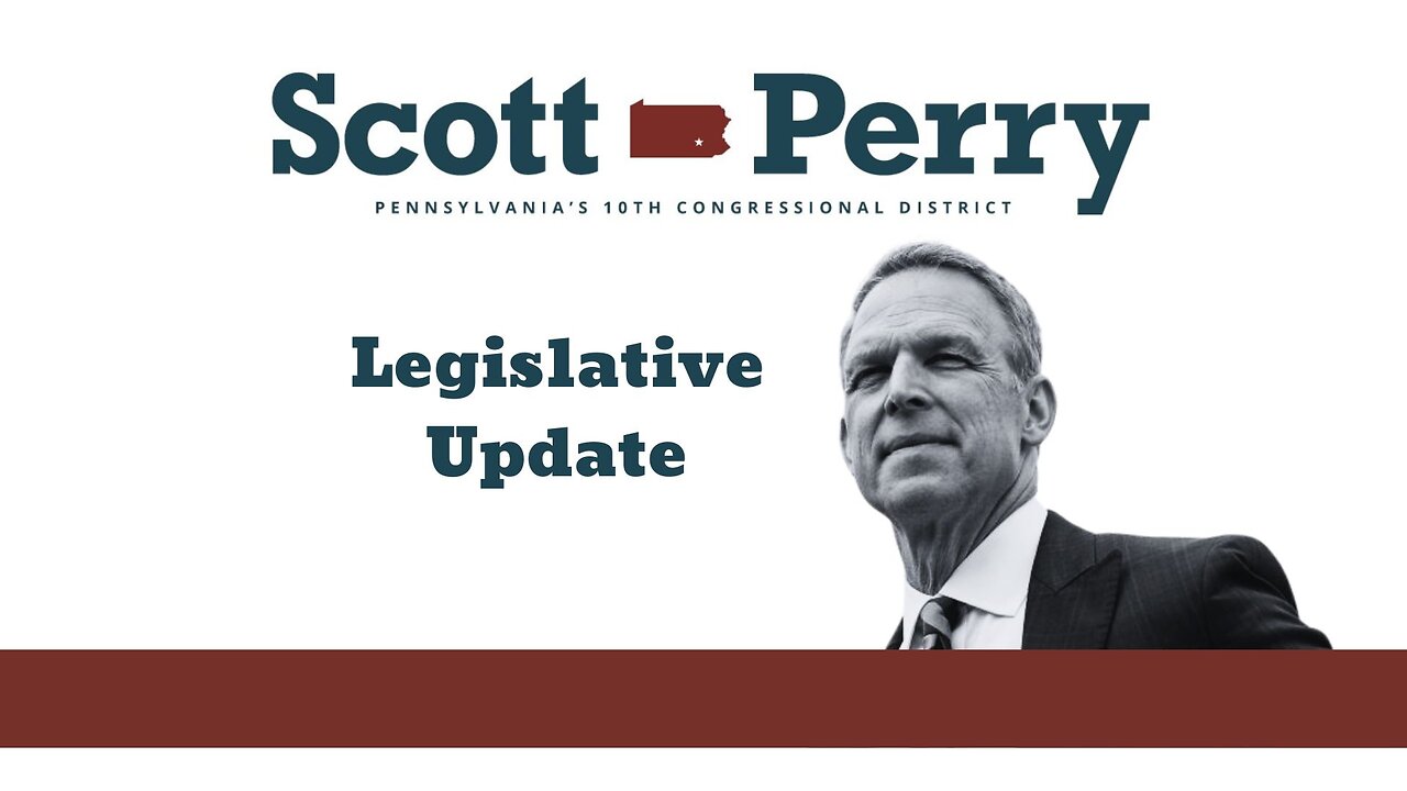 China Week - Rep. Perry’s Legislative Update, Week of September 9, 2024