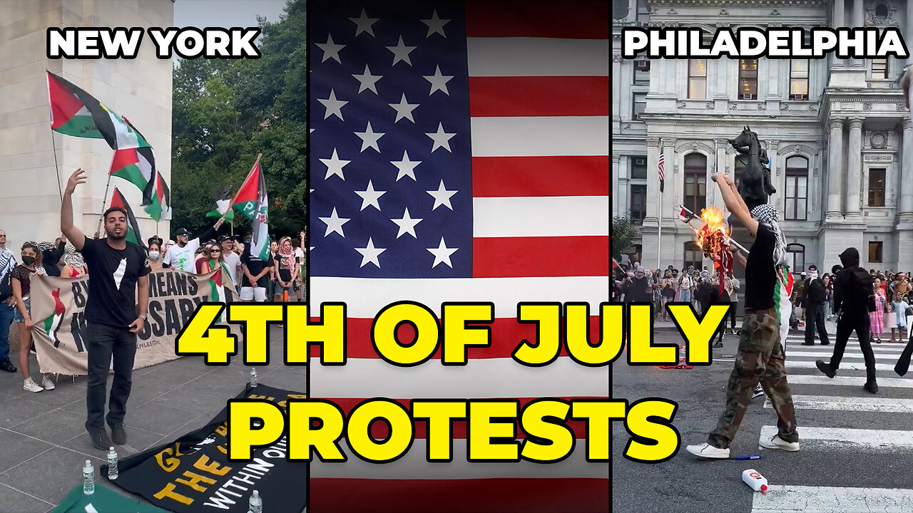 Political Protests Mark Contentious 4th Of July Weekend