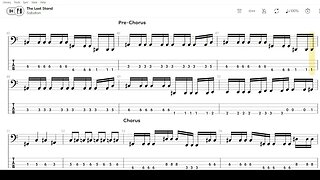 Sabaton - Last Stand 4 string