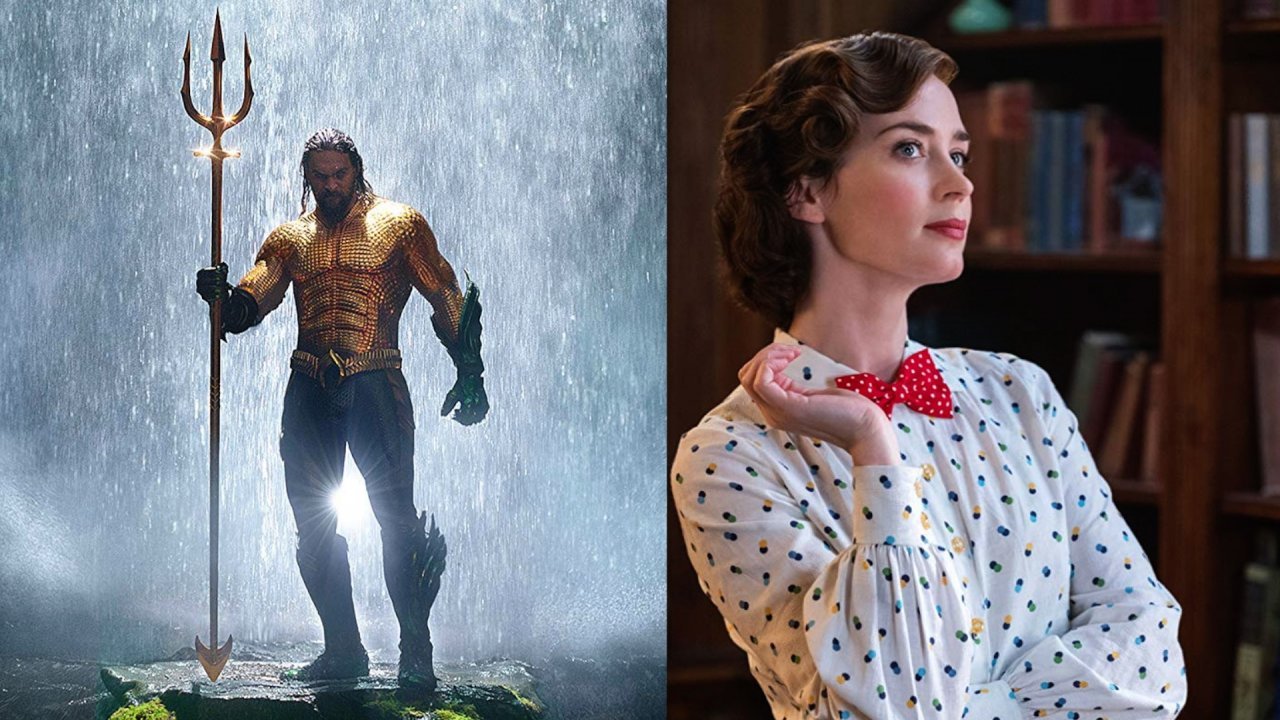 "Aquaman" and "Mary Poppins Returns" Help Close Record Box Office Year