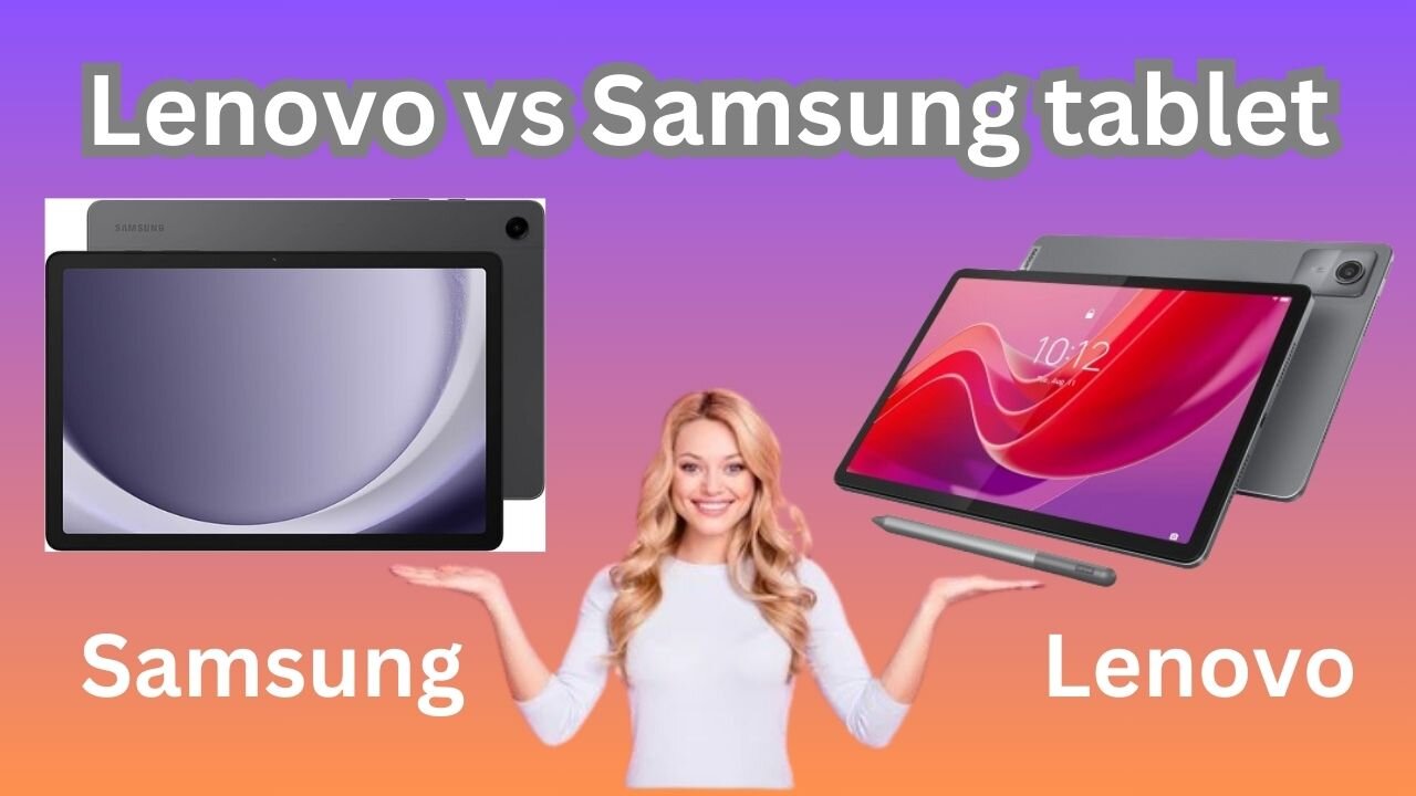 Lenovo vs Samsung tablet #samsungtablet #lenovotablet #review