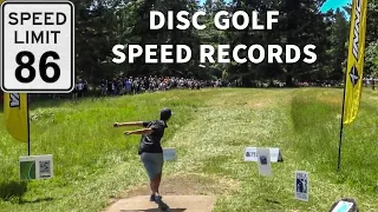 COMPILATION OF THE FASTEST DISC GOLF DRIVES RECORDED WITHIN TOURNAMENTS - [FOREHAND AND BACKHAND]