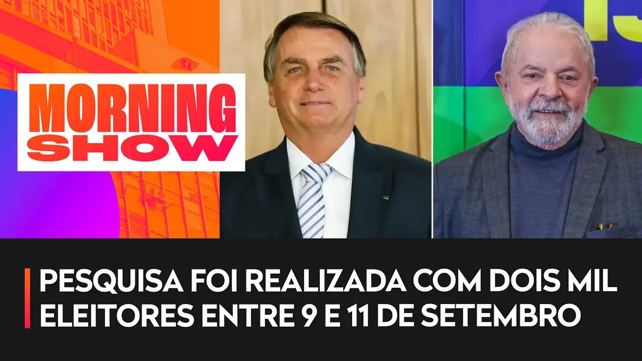 Pesquisa BTG/FSB: Bolsonaro diminui diferença para Lula