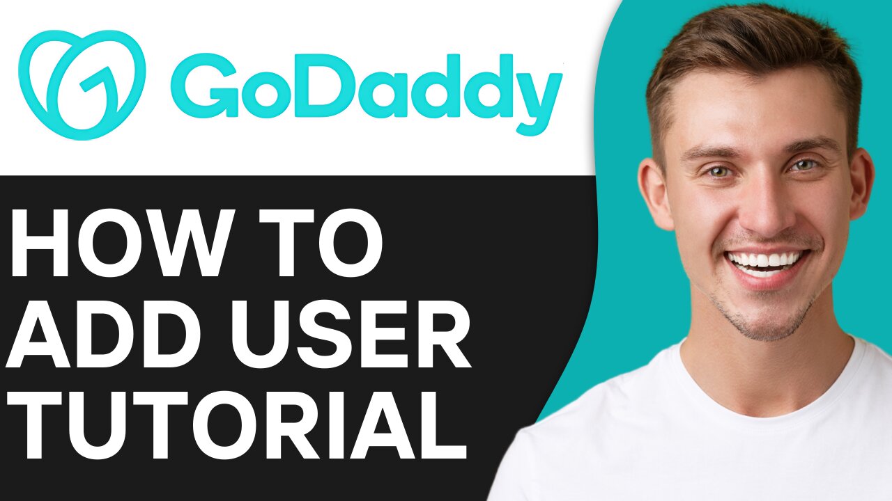 HOW TO ADD USER IN GODADDY