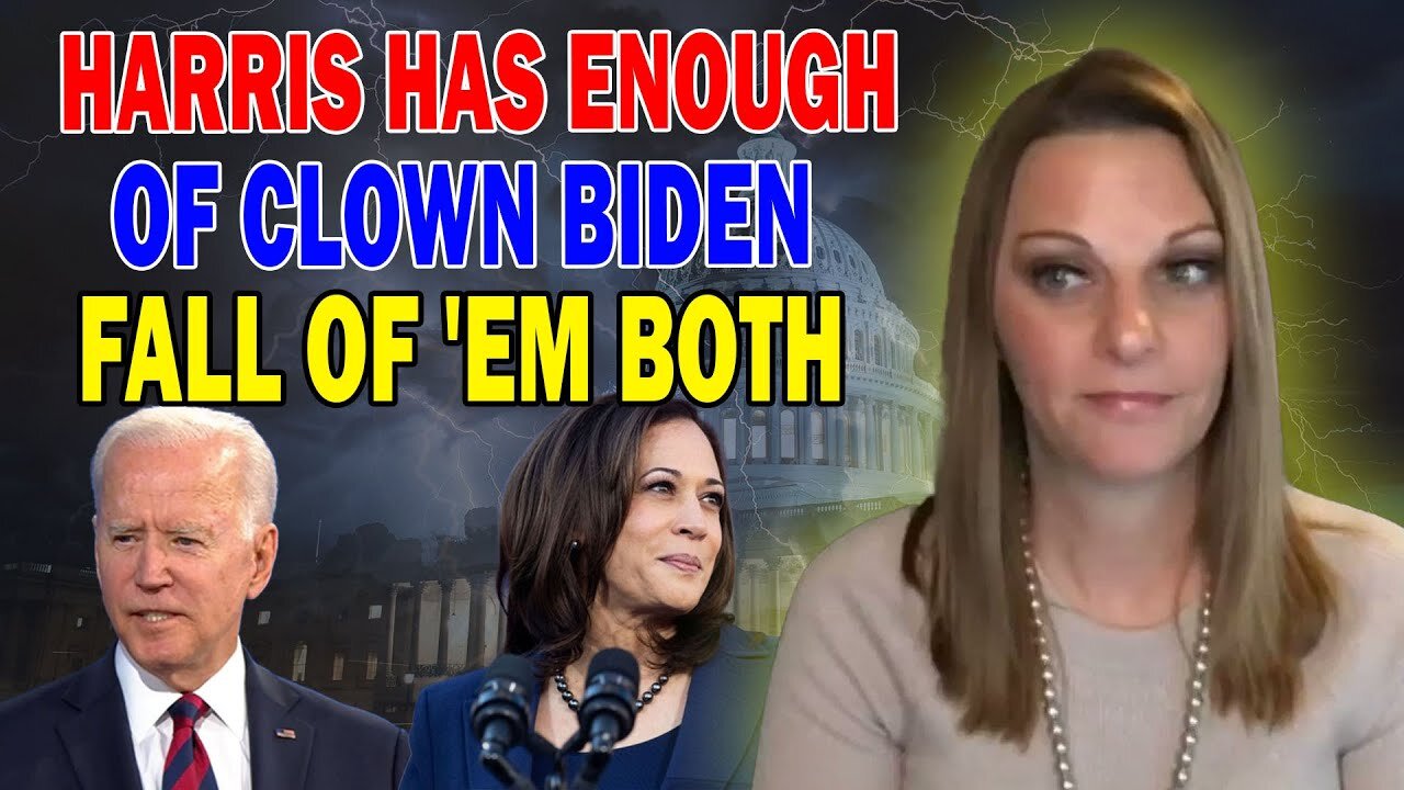 Julie Green PROPHETIC WORD: [FALL OF THEM BOTH] Kamala Harris Has Enough Of Clown Biden