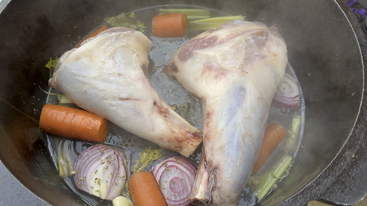 Dutch Oven Lamb Shanks