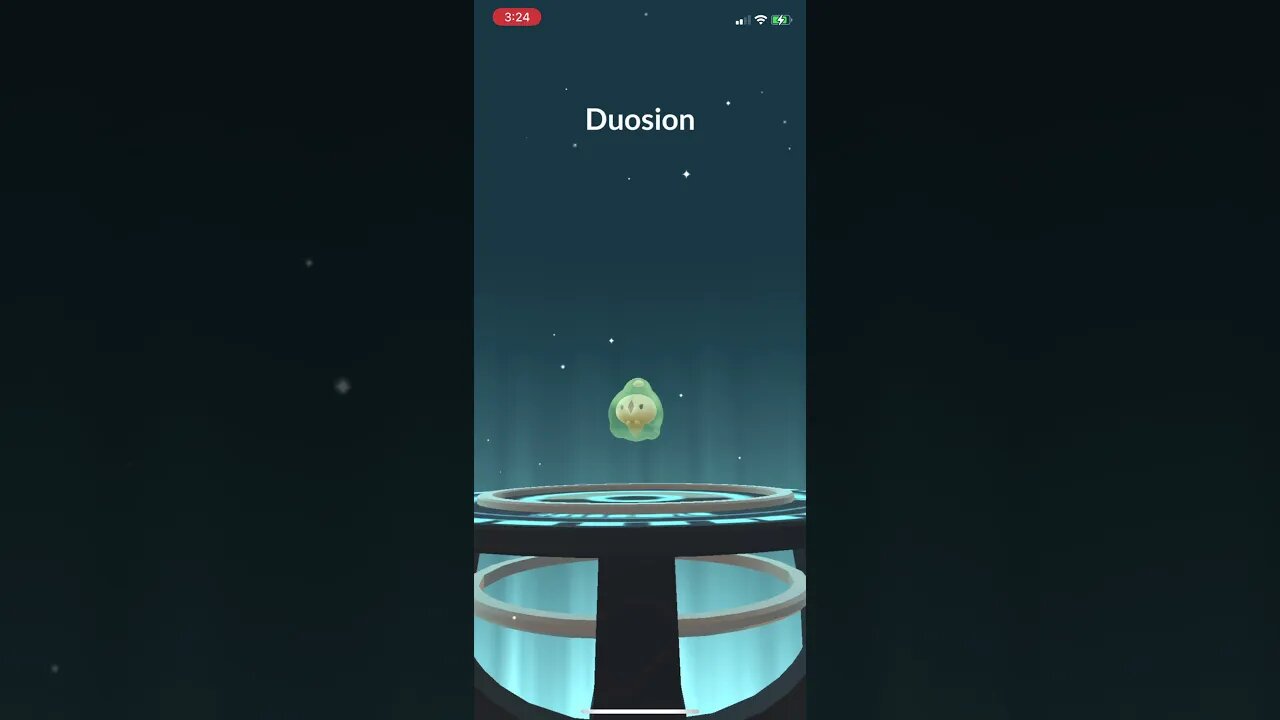 Pokémon Go - Solosis Evolving Into Duosion Showcase