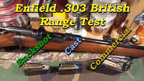 Lee Enfield .303 British Range Test, Good Results!!