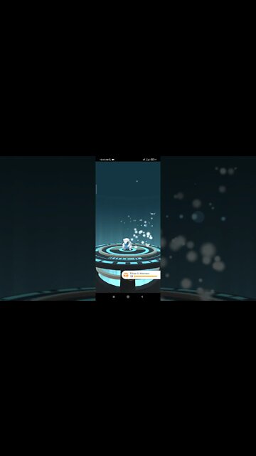 Pokémon GO-Evolving Shiny Alolan Sandshrew