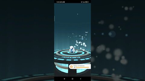 Pokémon GO-Evolving Shiny Alolan Sandshrew