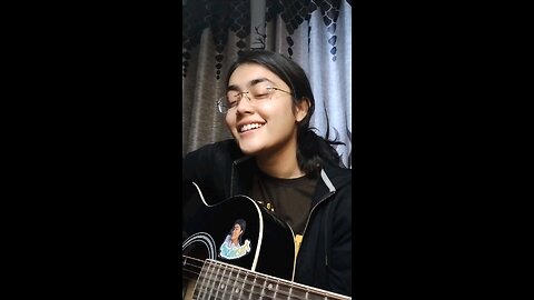 Chalta Rahe Tera Mera Meelon Ka Yarana | Guiter Cover | Anushna Gautam