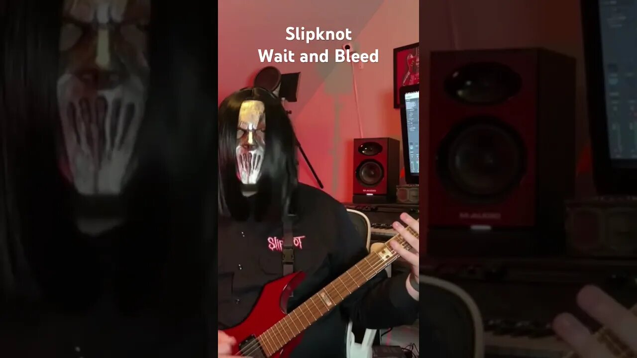 Slipknot - Wait and Bleed Guitar Cover (Part 3) - BC Rich Mick Thomson Warlock