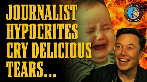 Journalists CRY SWEET TEARS as Elon BANS THEM to the NETHERWORLD!!