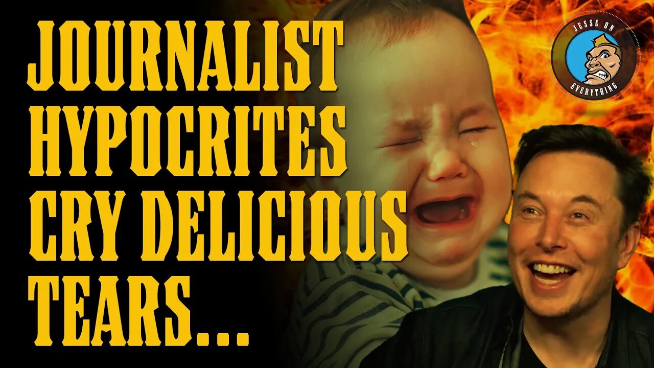 Journalists CRY SWEET TEARS as Elon BANS THEM to the NETHERWORLD!!