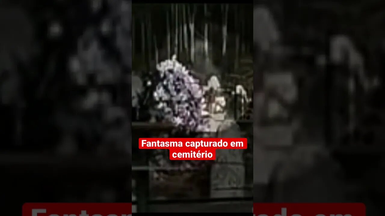 FANTASMA CAPTURADO EM CEMITÉRIO #shorts #scary