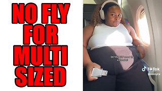 Obesity Influencer Samyra Shows Why Multi Sized People Should Not Fly Commercially