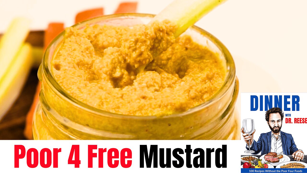Mustard That You Can't Resist and Made Without The Bad Foods