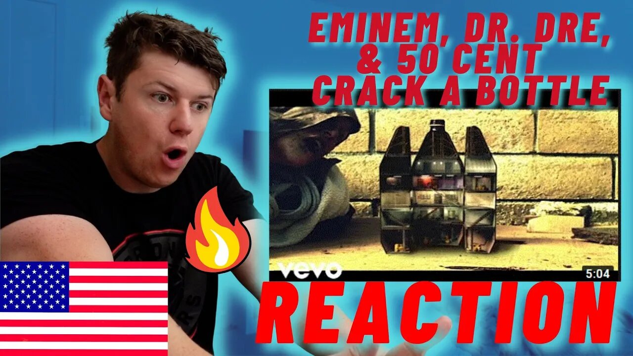 IRISH GUY REACTION Eminem, Dr. Dre, & 50 Cent - Crack A Bottle [Official Video] 50 KILLS THIS!!