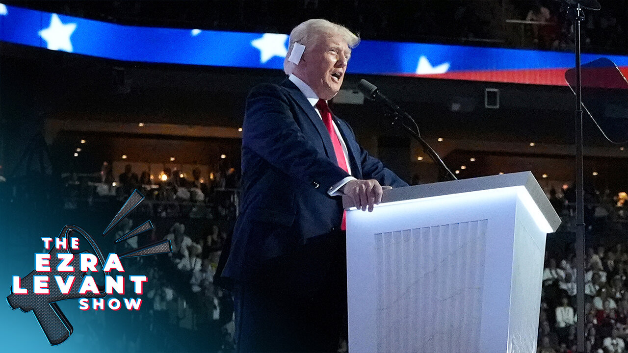 Trump retells story of assassination attempt in moving RNC closing speech