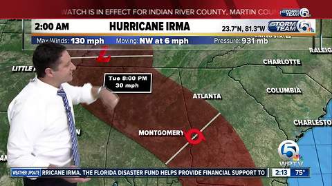 2 a.m. update: Irma returns to Category 4 strength as it closes in on Florida Keys