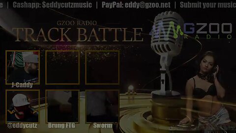 TRACK BATTLE SATURDAY!!! GZOO Radio Live Music Review.