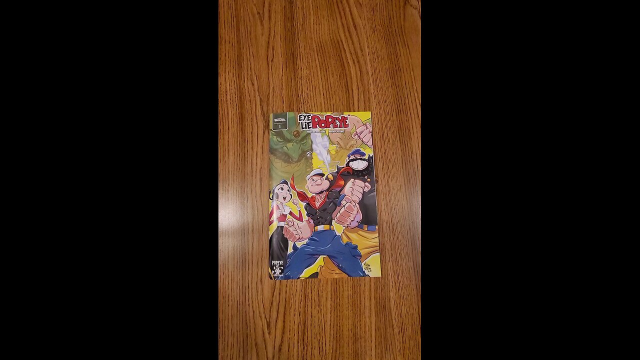 Eye Lie Popeye #1 Massive Publishing #QuickFlip Comic Book Review