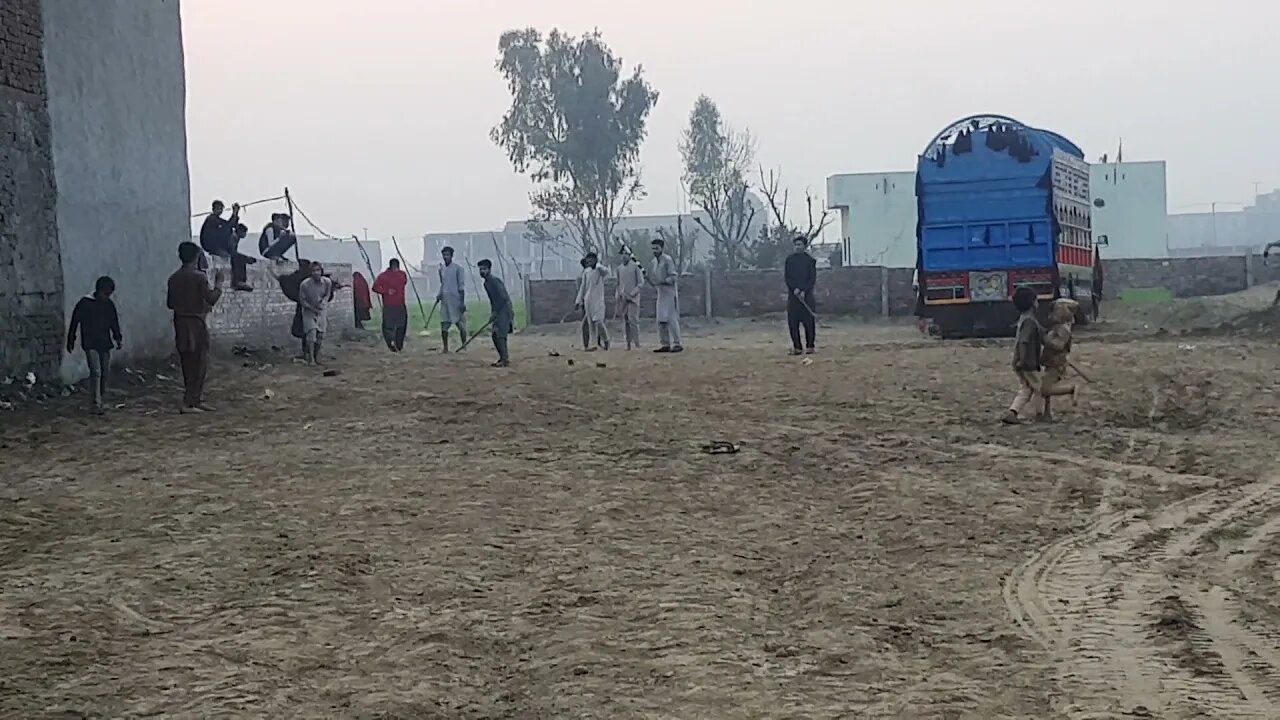 Famous Game play young boys in Narowal punjab pakistan.