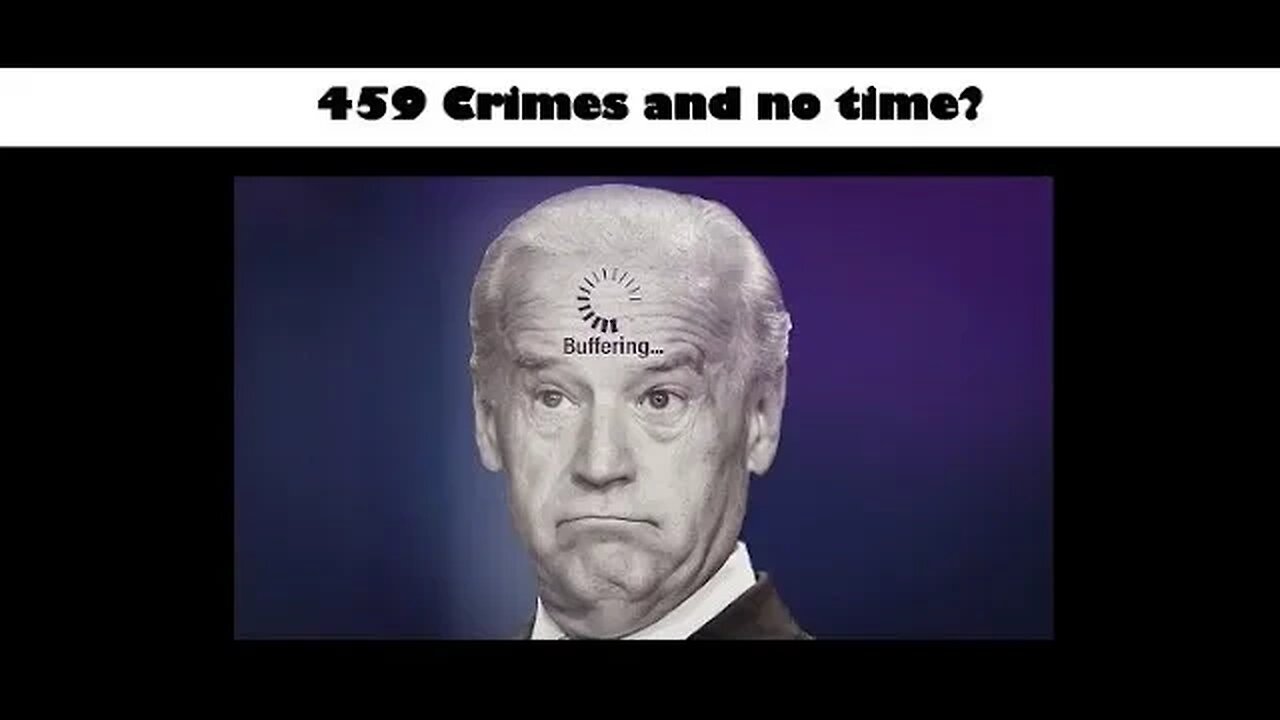 Four hundred fifty nine crimes and no time?