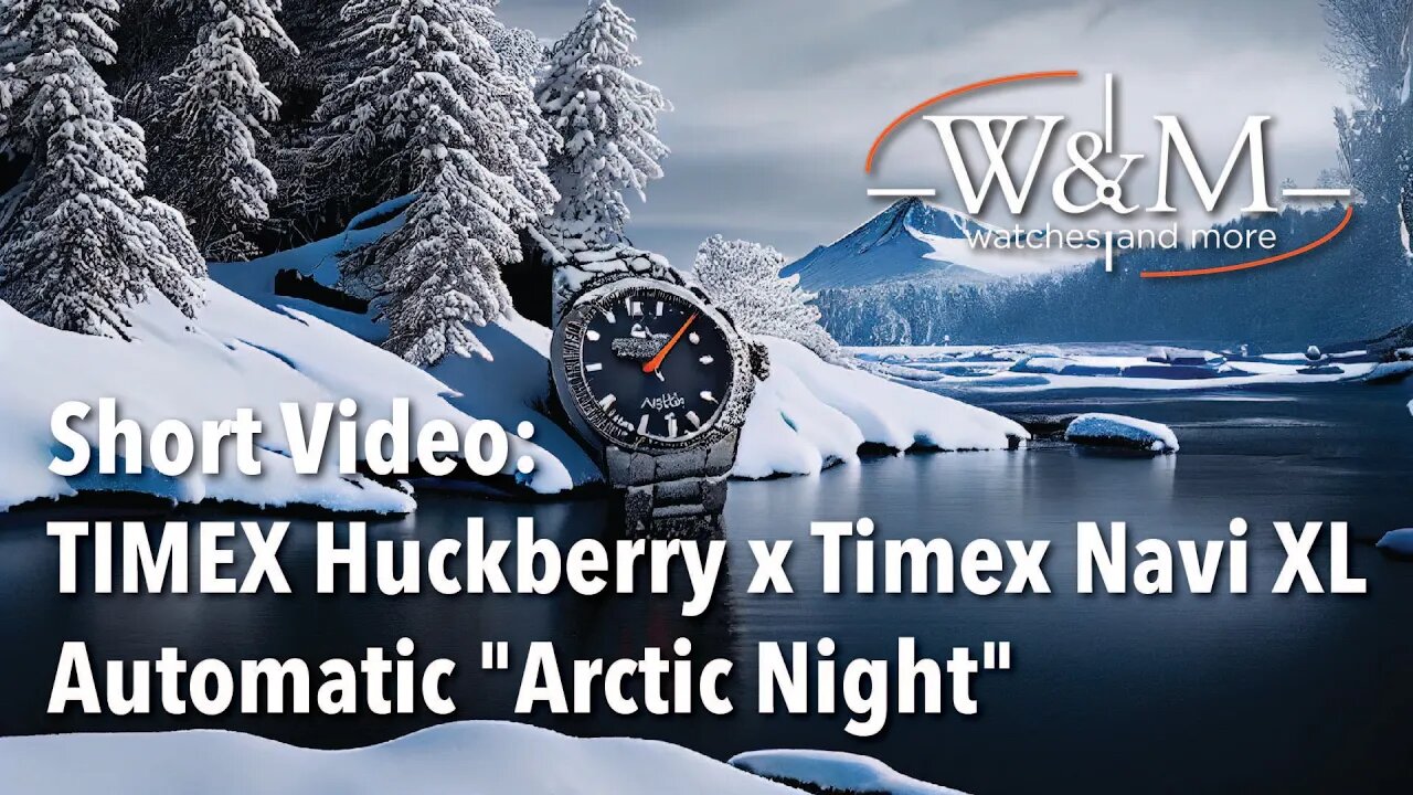 TIMEX Huckberry x Timex Navi XL Automatic "Arctic Night"