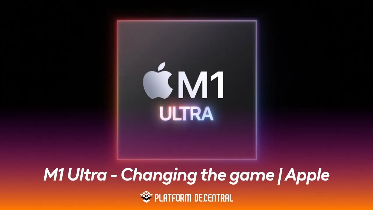 M1 Ultra - Changing the game | Apple