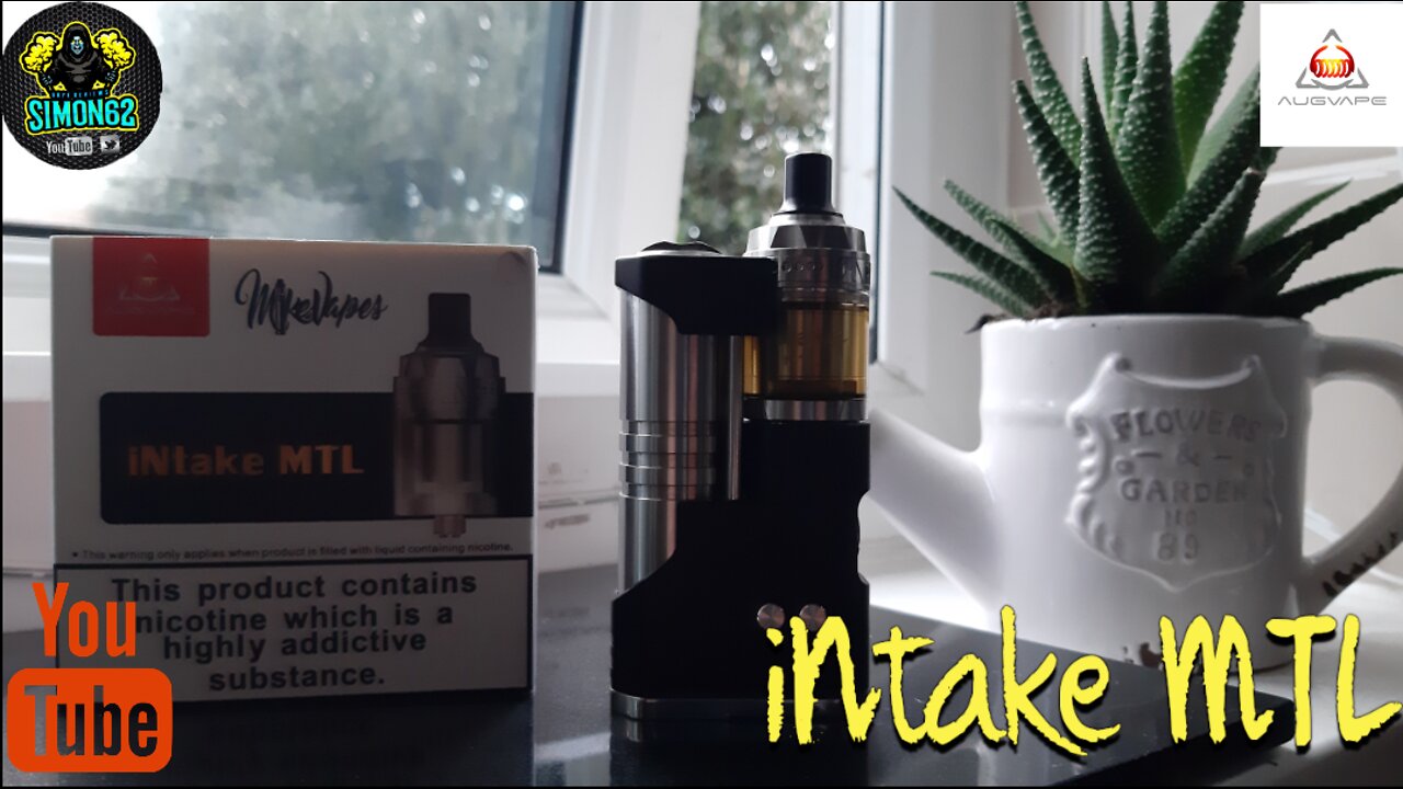 INTAKE MTL RTA REVIEW / MIKE VAPES & AUGVAPE / REVIEW #intakemtlrta#augvape#mikevapes 🔞