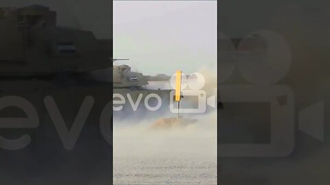 M1 Abrams Tank Fires 105mm Gun #Shorts