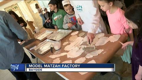 Kids with special needs participate in Passover activity