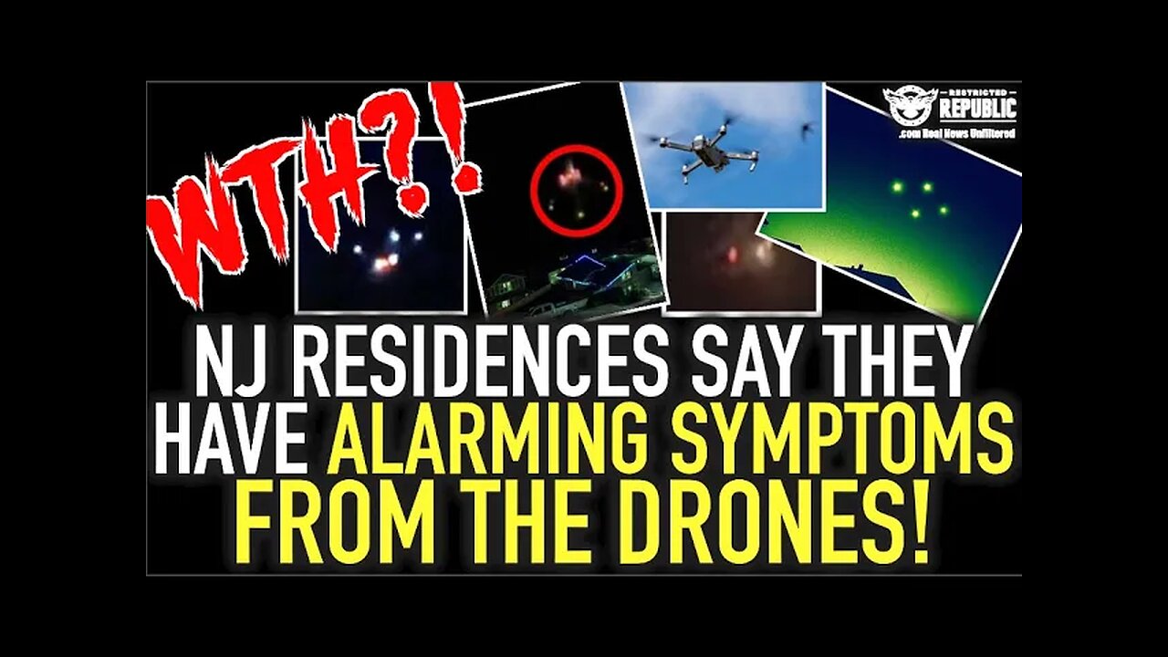 WTH?! NJ Residences Claim They Have ALARMING Symptoms From The DRONES!?