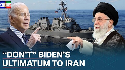 GET READY WW3 IS AROUND THE CORNER, IRAN DON'T CARE ABOUT WHAT BIDEN SAY