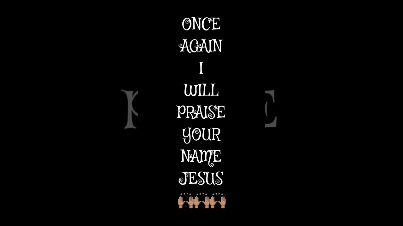 PRAISE THE NAME OF JESUS OUR LORD 💖