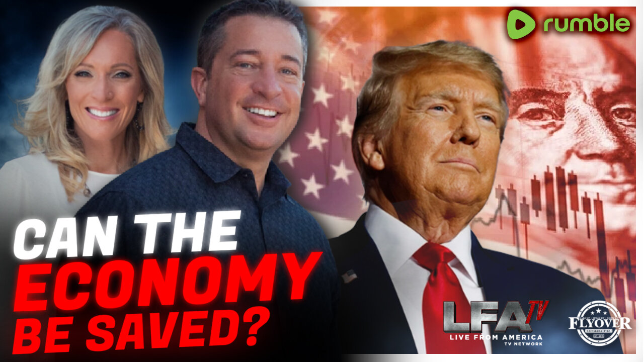 Can Trump turn the American economy around… OR IS IT TOO LATE | FLYOVER CONSERVATIVES 8.22.24 3PM EST