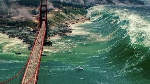 THE TSUNAMI WARNING IN CALIFORNIA WAS A DRILL FOR THE REAL ONE THEY HAVE PLANNED TO COME...