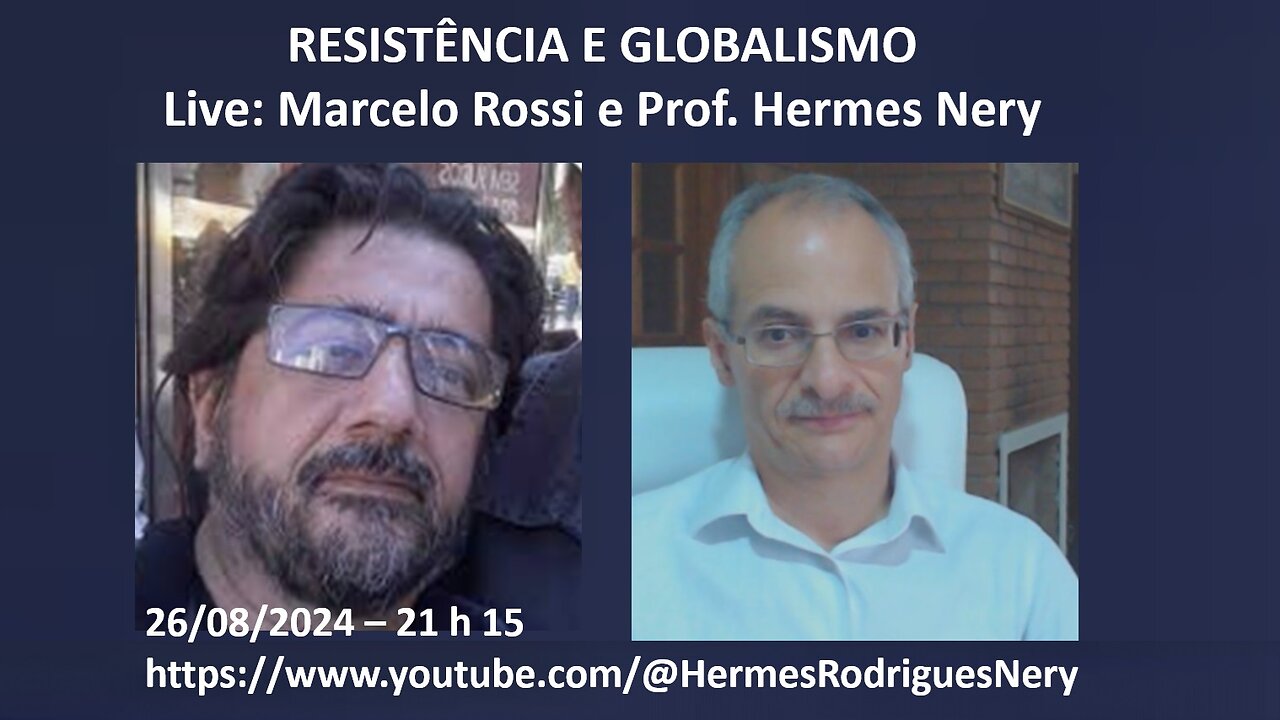 RESISTÊNCIA E GLOBALISMO - LIVE COM MARCELO ROSSI