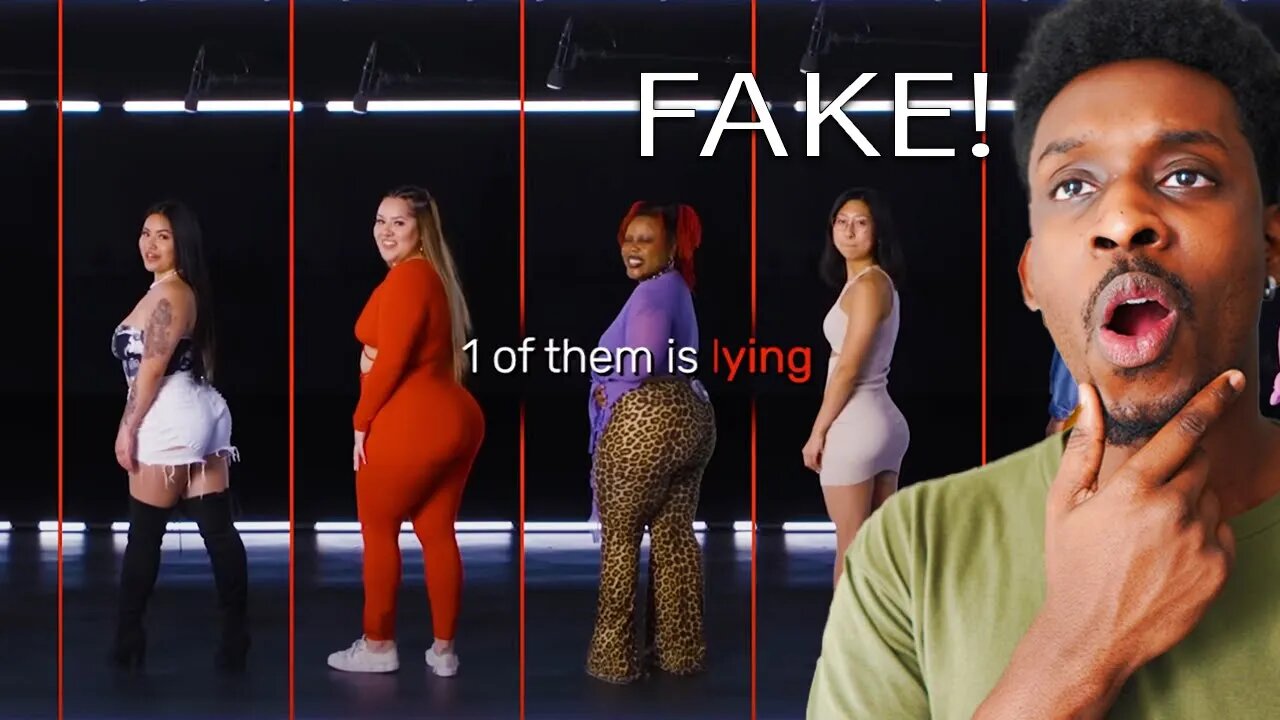 these bbl's getting outta hand| 6 Natural Butts vs 1 Secret BBL
