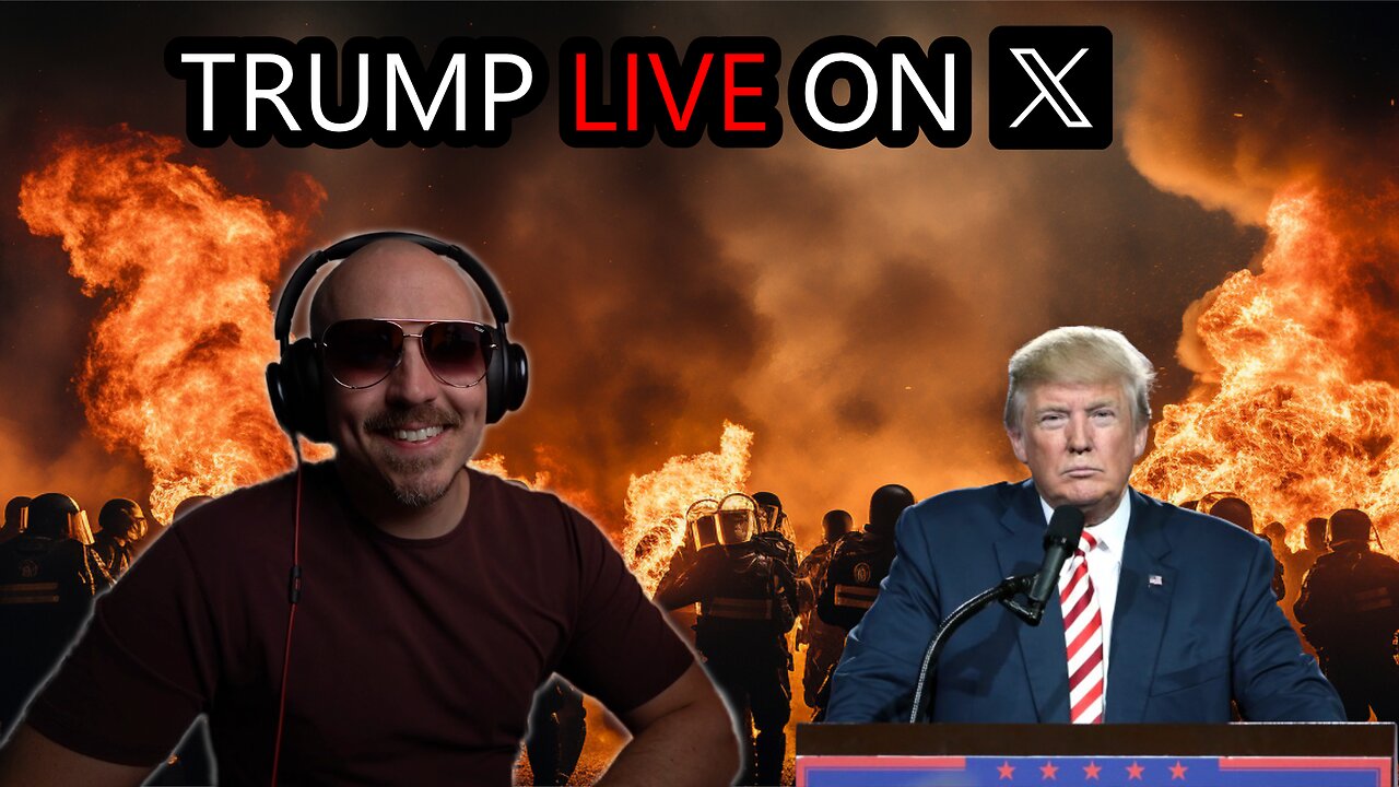 Trump Live on X!