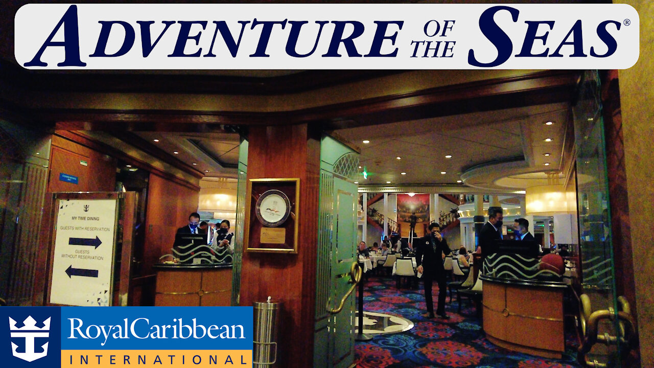 Adventure Of The Seas - The Main Dining Room